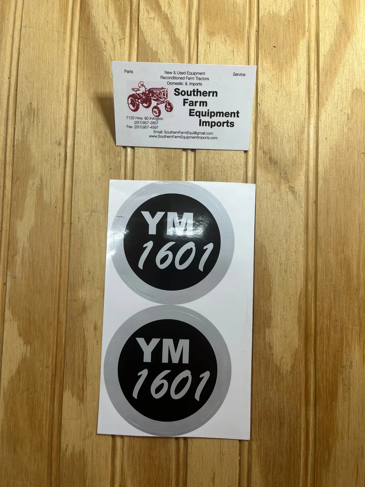 Sfhbd-1601 Hood Badge Decal Set 1