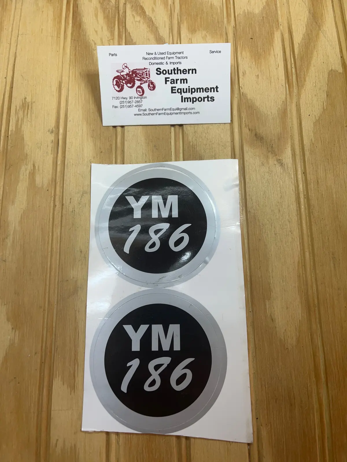 Sfhbd-186 Hood Badge Decal Set 1