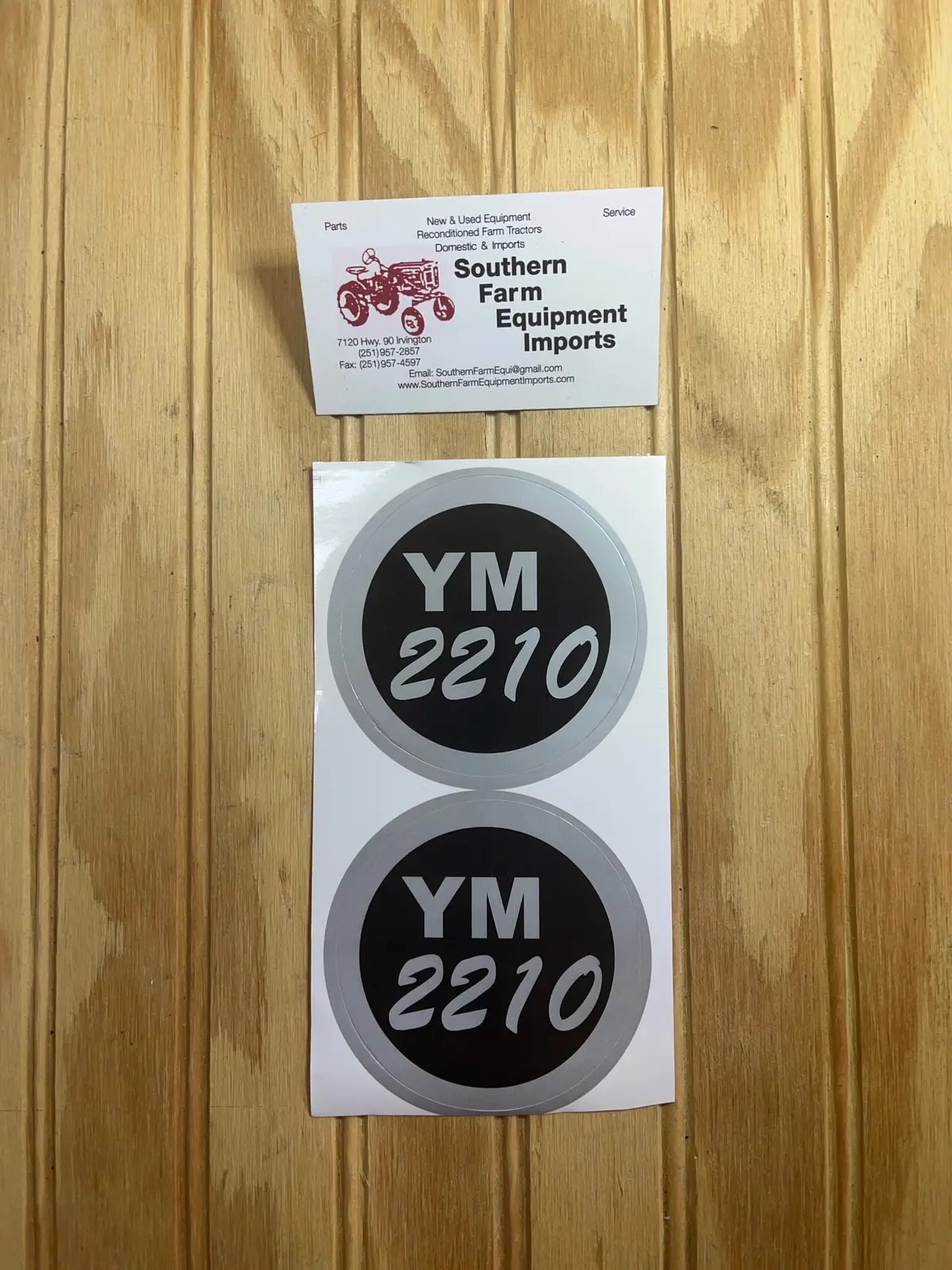Sfhbd-2210 Hood Badge Decal Set 1