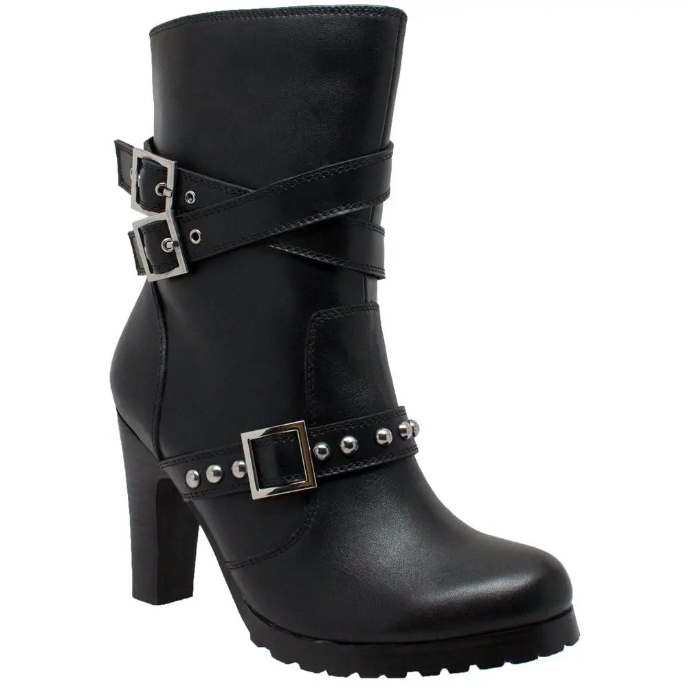 Ladies 3 Buckle Boot 1