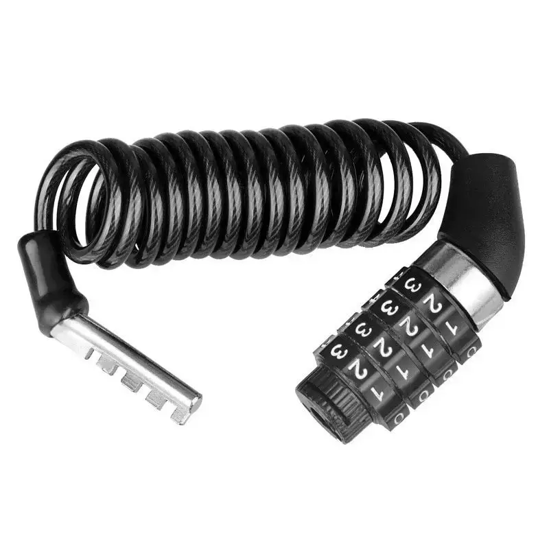 Combination Motorcycle Helmet Lock 1
