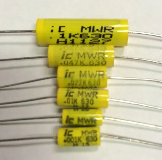 Capacitor - .1Uf @ 630 Vdc Tubular Film - Illinois Capacitor 1