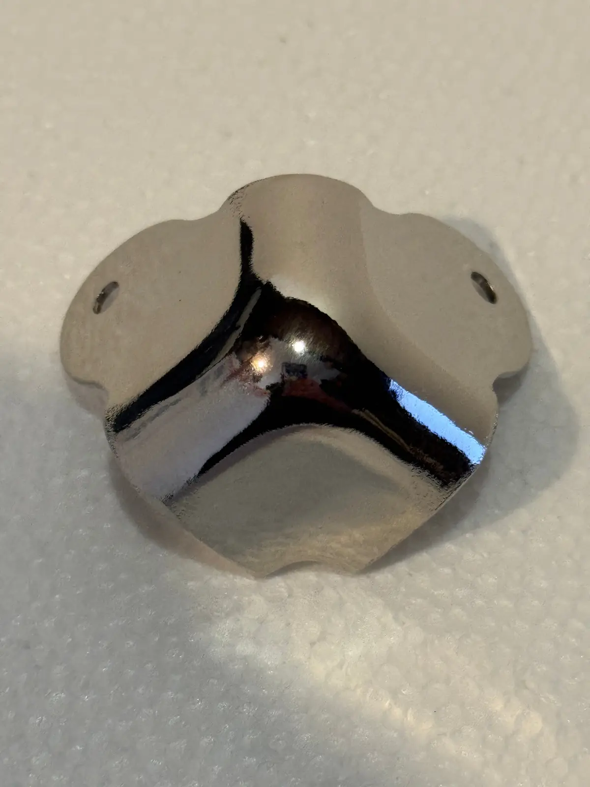 Corner - Steel, 2 Hole, 18 Gauge, 3/4" Thickness 1