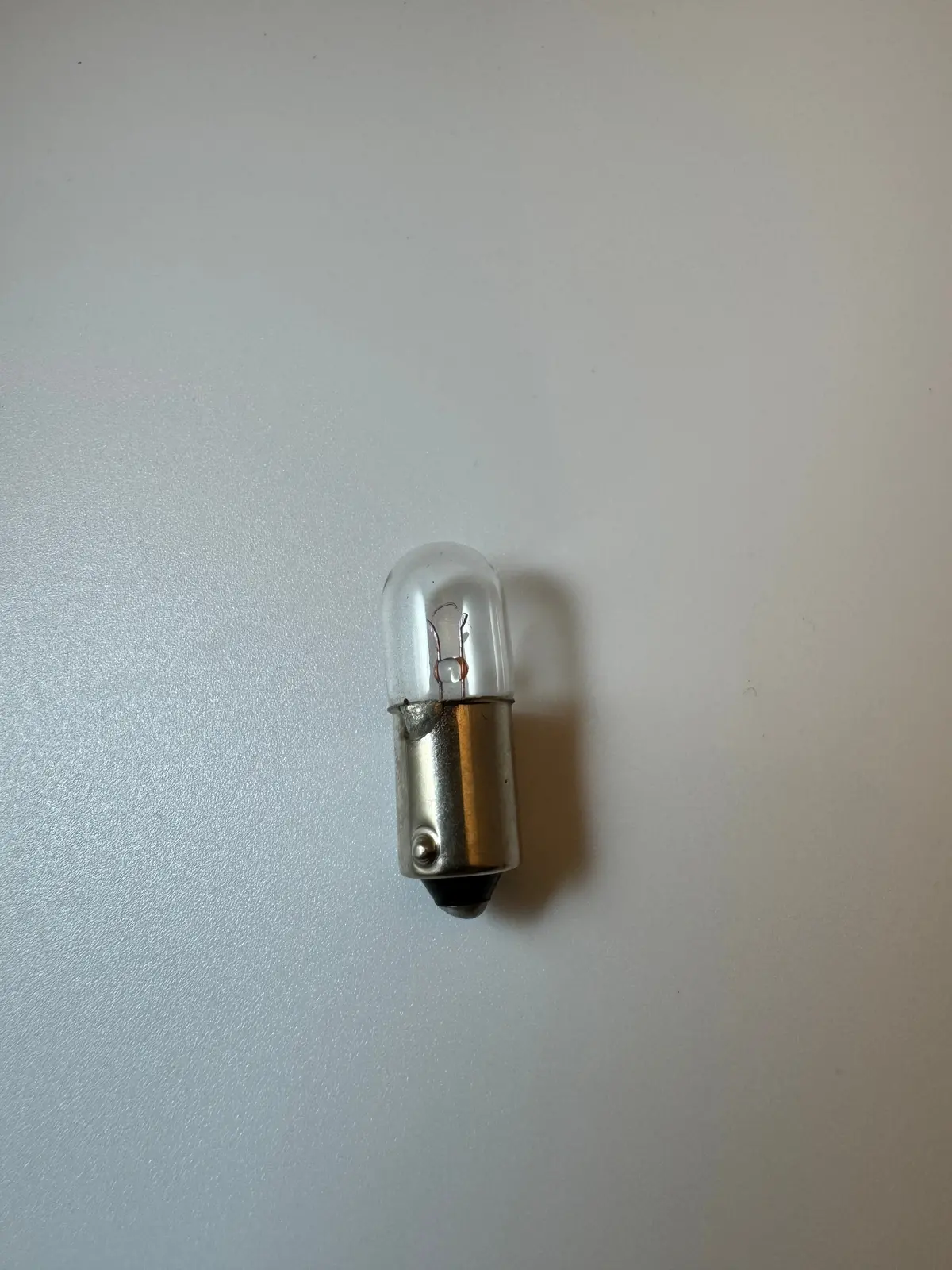 Dial Lamp - #47, T-3-1/4, 6.3V, 0.15A, Bayonet Base 1