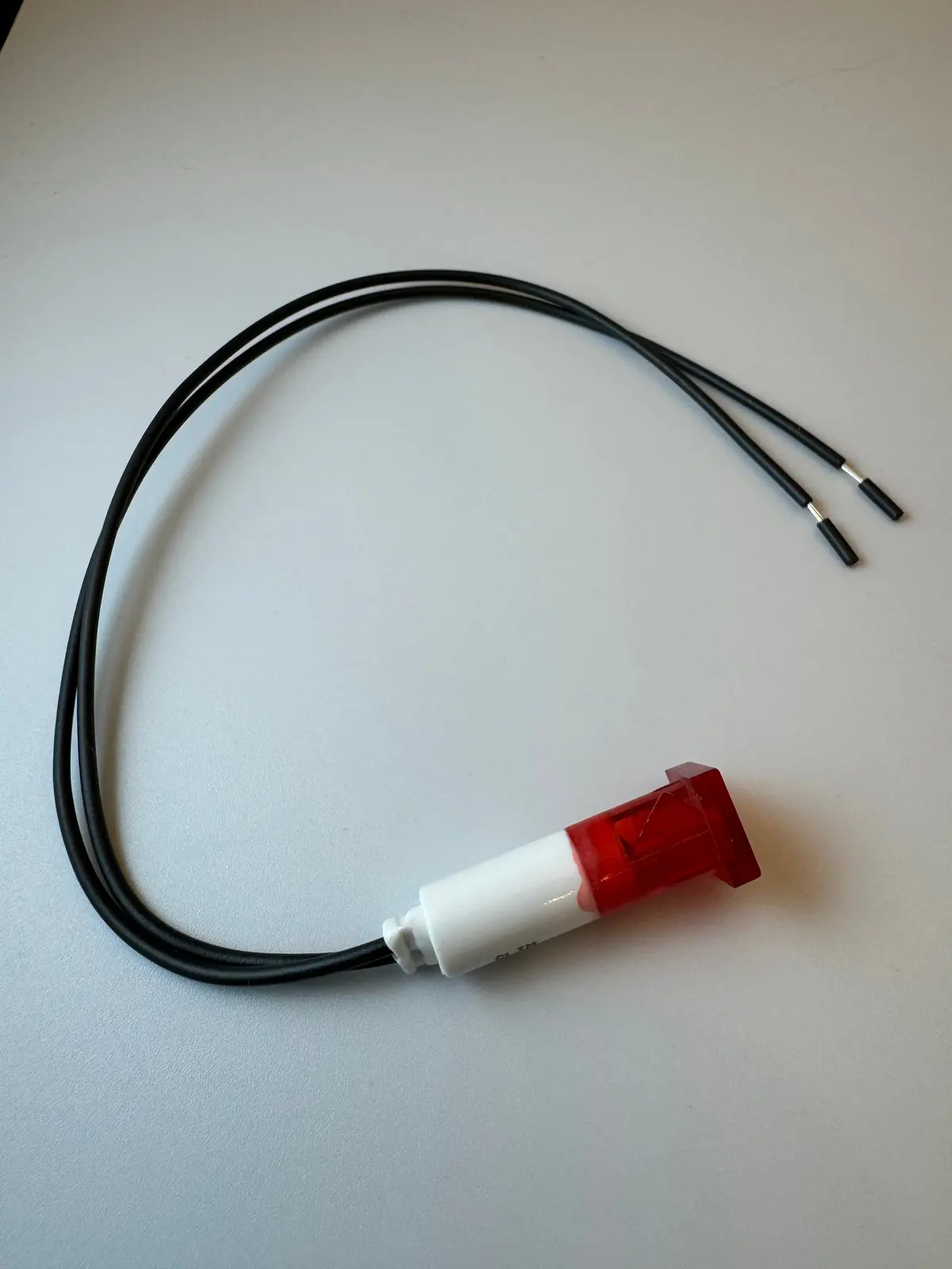 Marshall Style - Indicator Light Red Square, 6V 1