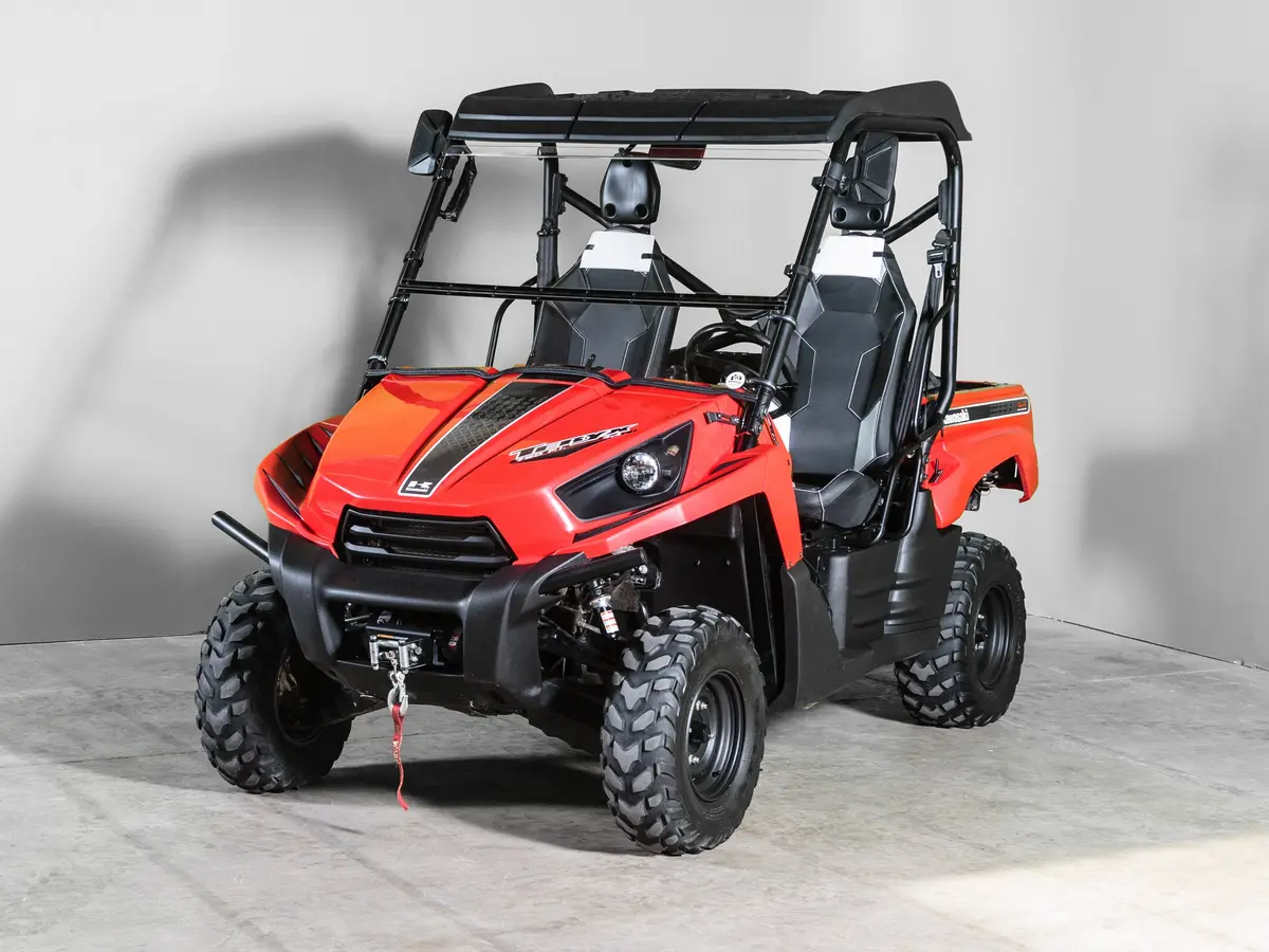 2010-2013 Kawasaki Teryx 2 Seater Tilting Utv Windshield - For Factory Hard Top (Tk00141, Tk00333 & Tk00887) 1
