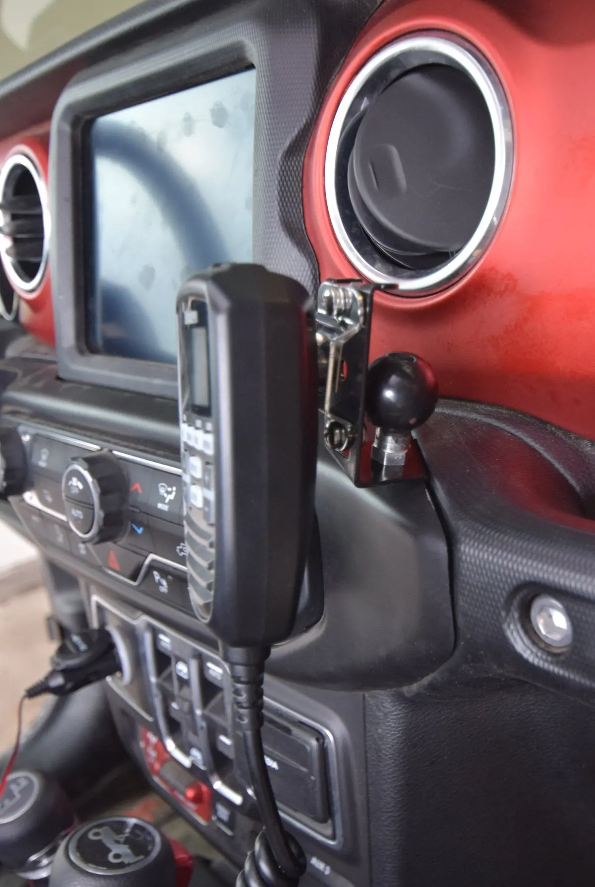 Jl Jeep Universal Cb Microphone Mount 1
