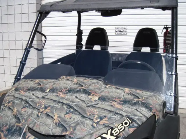 John Deere Gator Rsx Half Utv Windshield (Tk00598, Tk00599 & Tk00600) 1