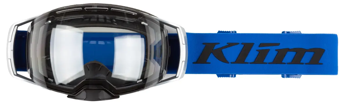 Klim Aeon Snow Goggle - Tech Electric Blue Lemonade Photochromatic Clear To Smoke 1