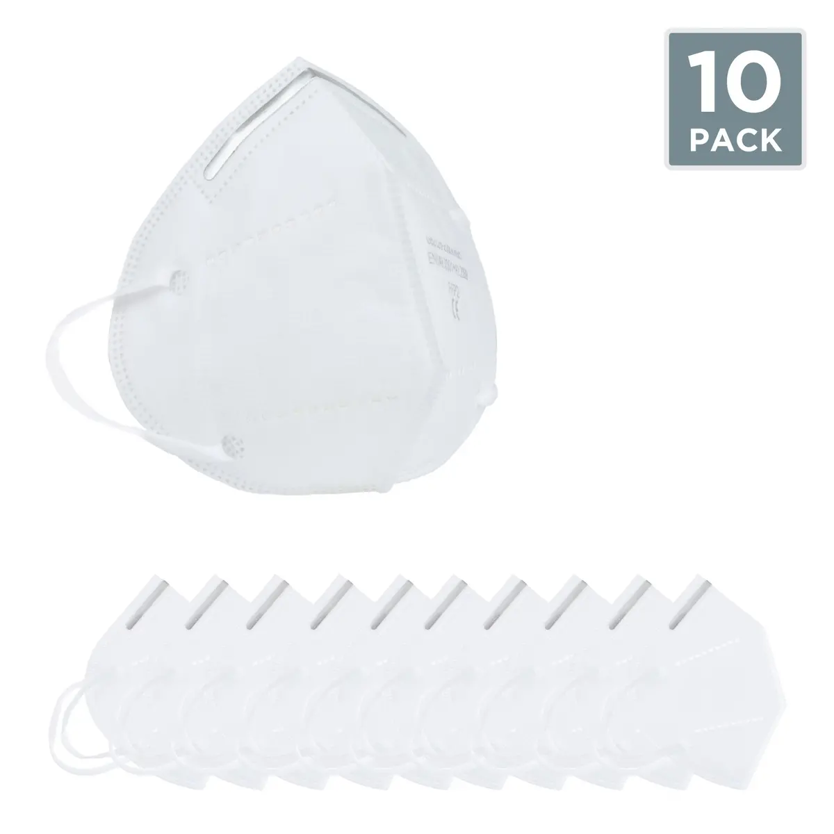 Disposable Kn95 Face Masks -Pack Of 10 1