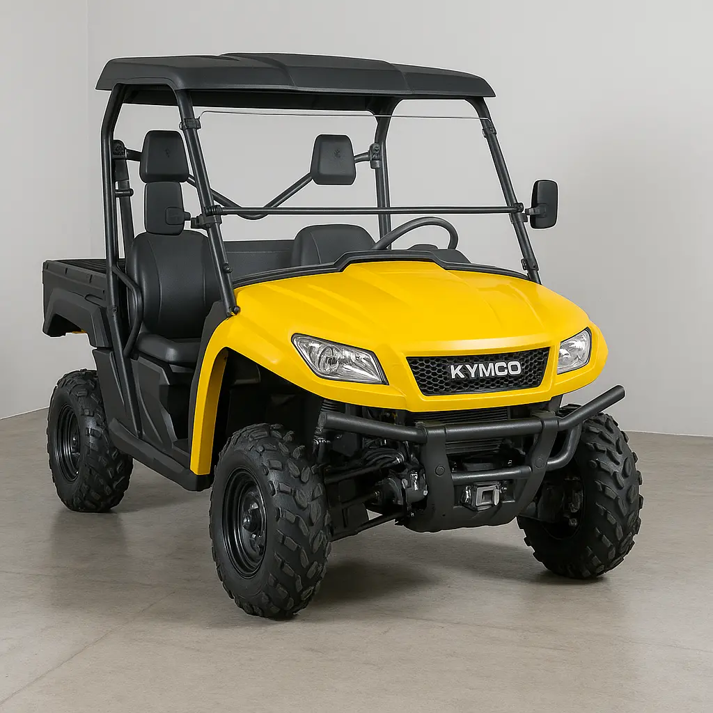 2014-2017 Kymco 500/700 (Excludes 2018 + 700I) Tilting Utv Windshield - For Factory Hard Top (Tk00687, Tk00688 & Tk00689) 1