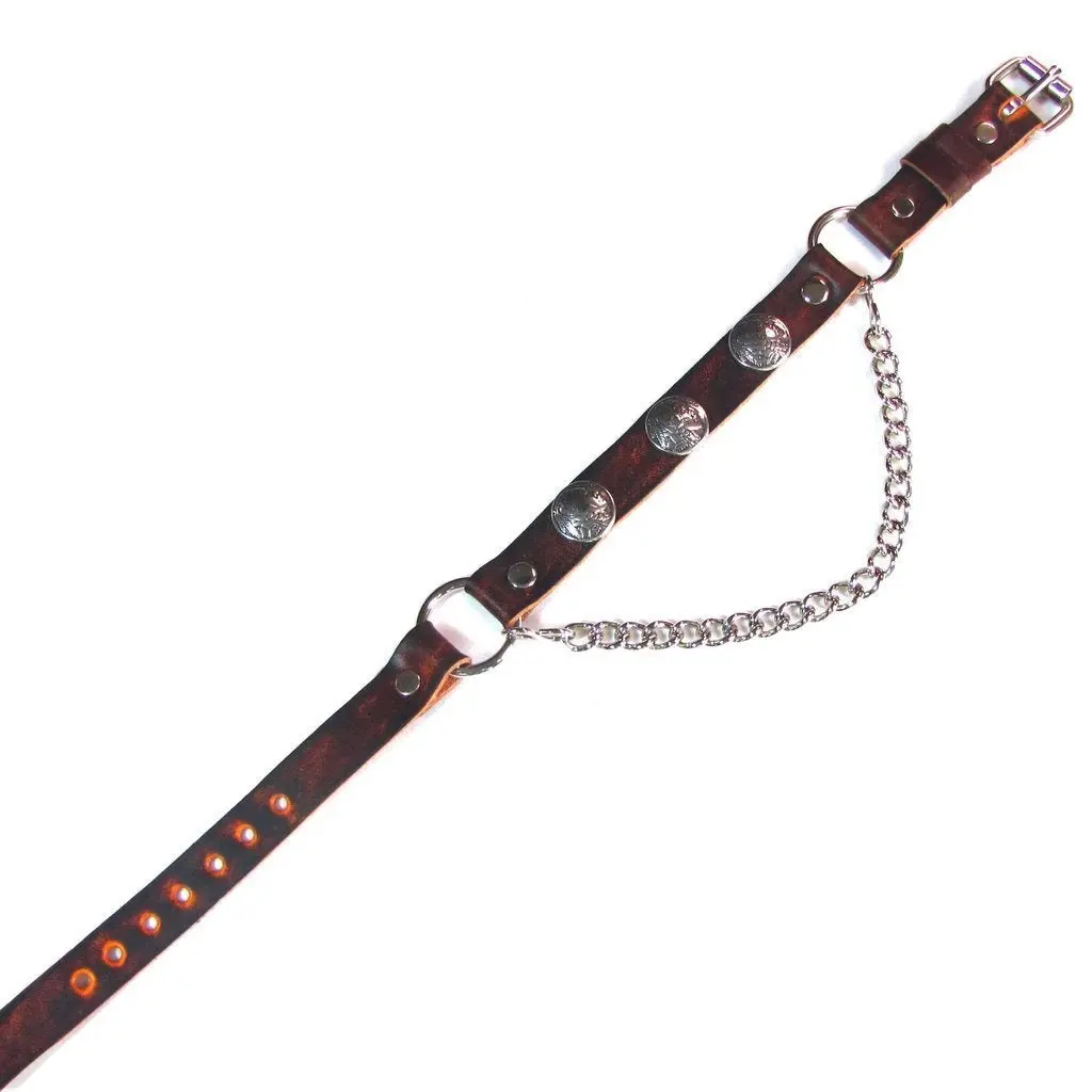 Boot Straps Indian Head Nickle Brown 1