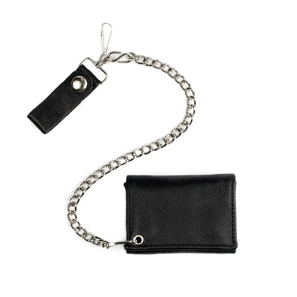 Tri-Fold Wallet W/Chain 1