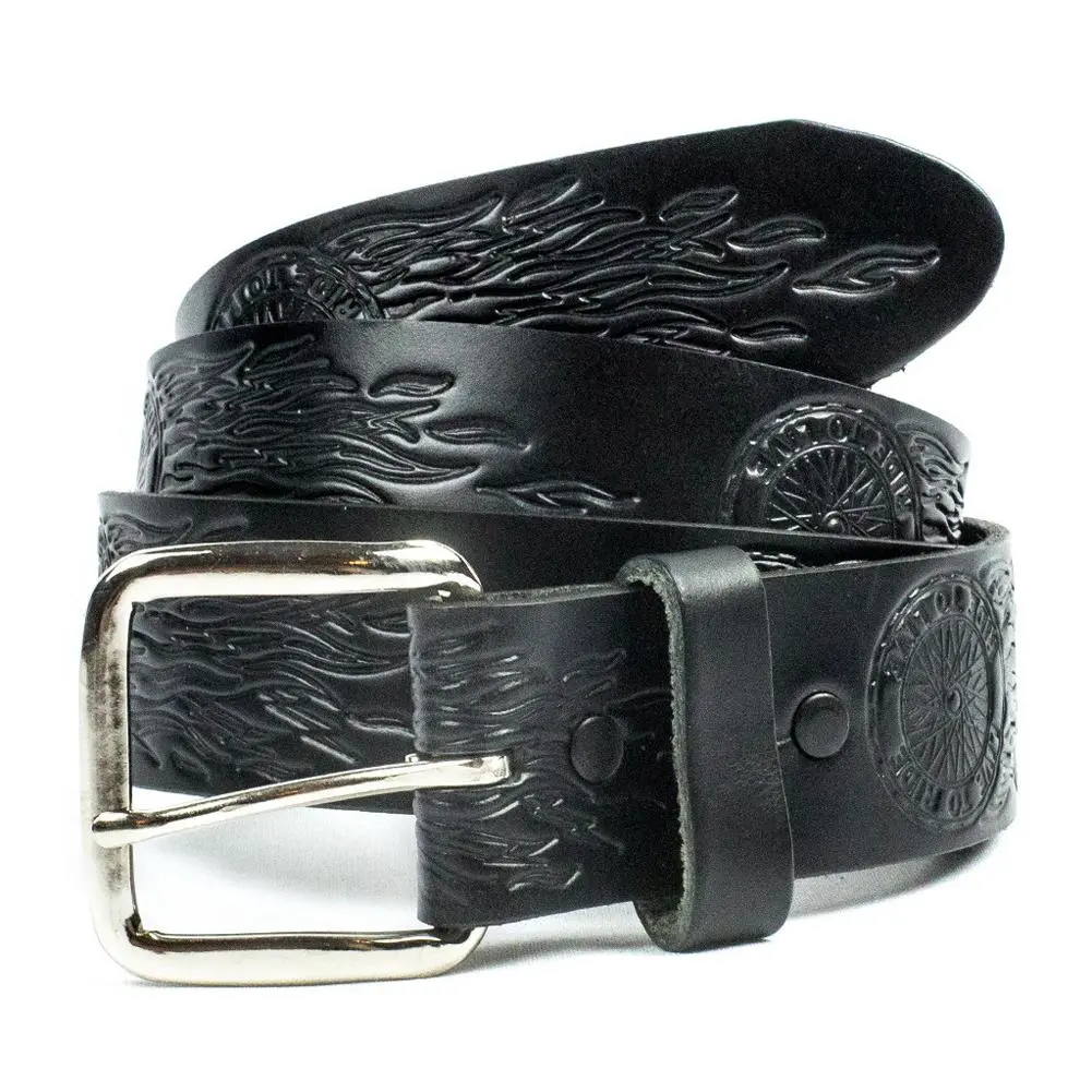 1 1/2" Flaming Wheel Belt 1