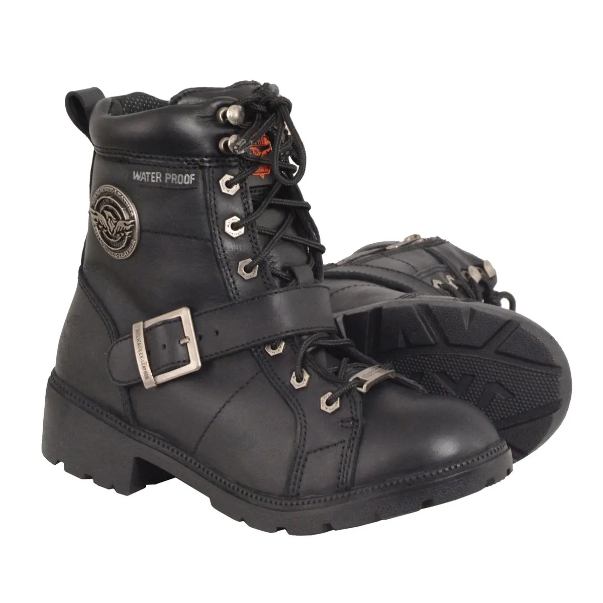 Ladies Wp Side Buckle Boot 1