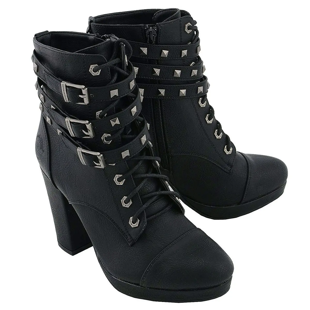 Ladies Lace To The Toe Boots 1