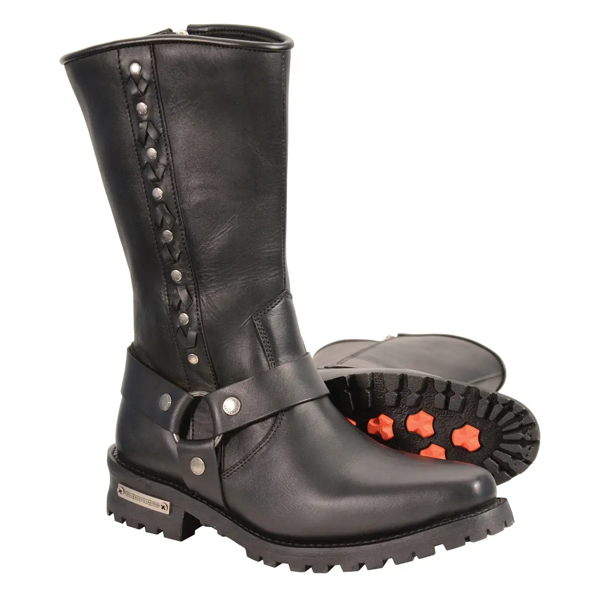 Men's Harness Boot With Braid 1