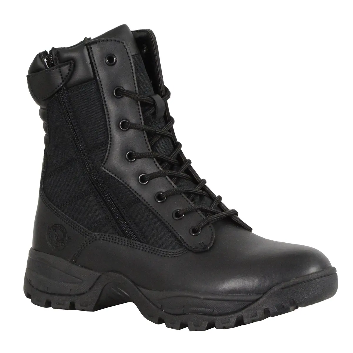 Men's Double Zipper Lace Up Boot 1