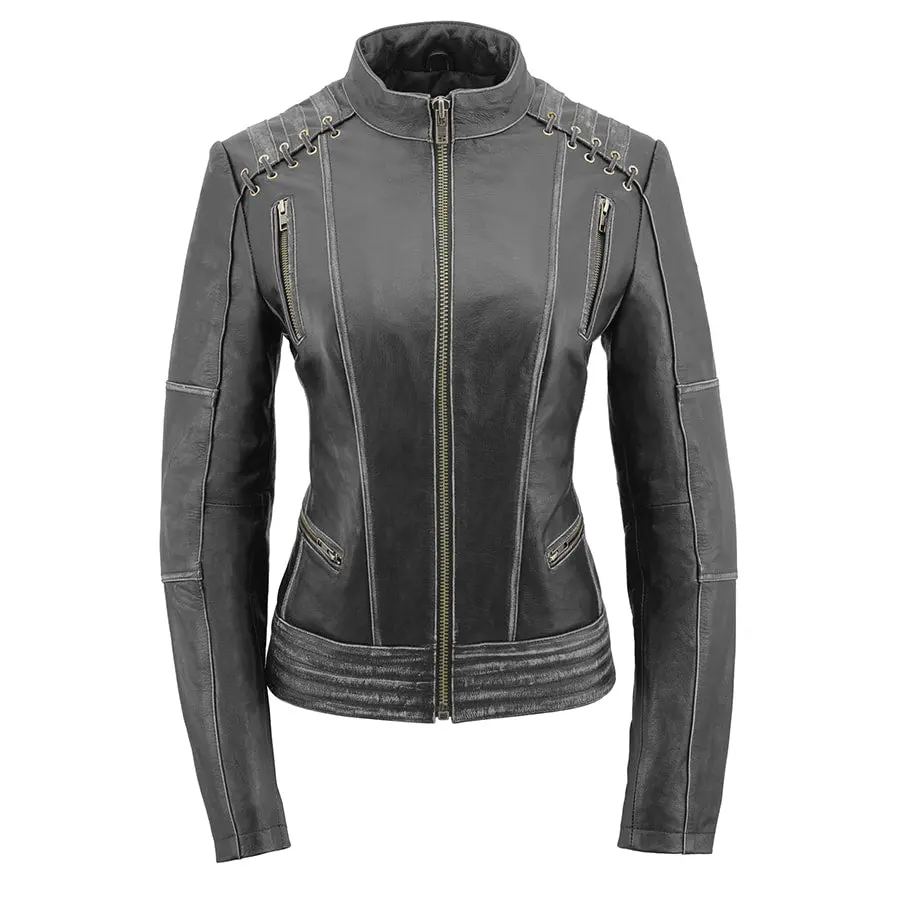Women's Rebel Jacket Grey 1