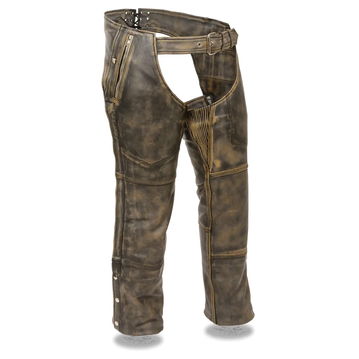 Distressed Chaps With Removable Liner 1