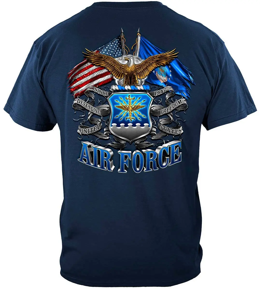Double Flag Air Force Eagle 1