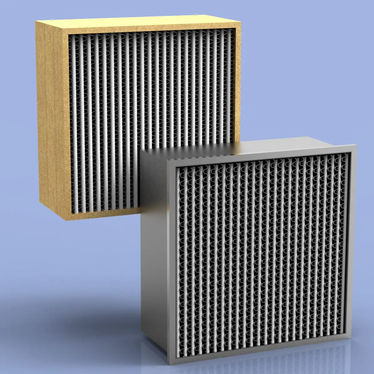 Hepa Filter 24 X 36 X 6 1000 Cfm 99.99% Particle Board 1