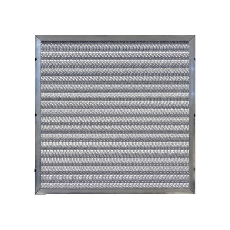 10X20x2 Metal Mesh Air Filter W/Merv 8 Washable Media 1