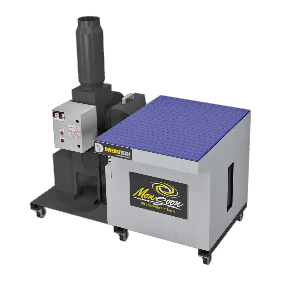 Monsoon Mini Wet Downdraft Table 1
