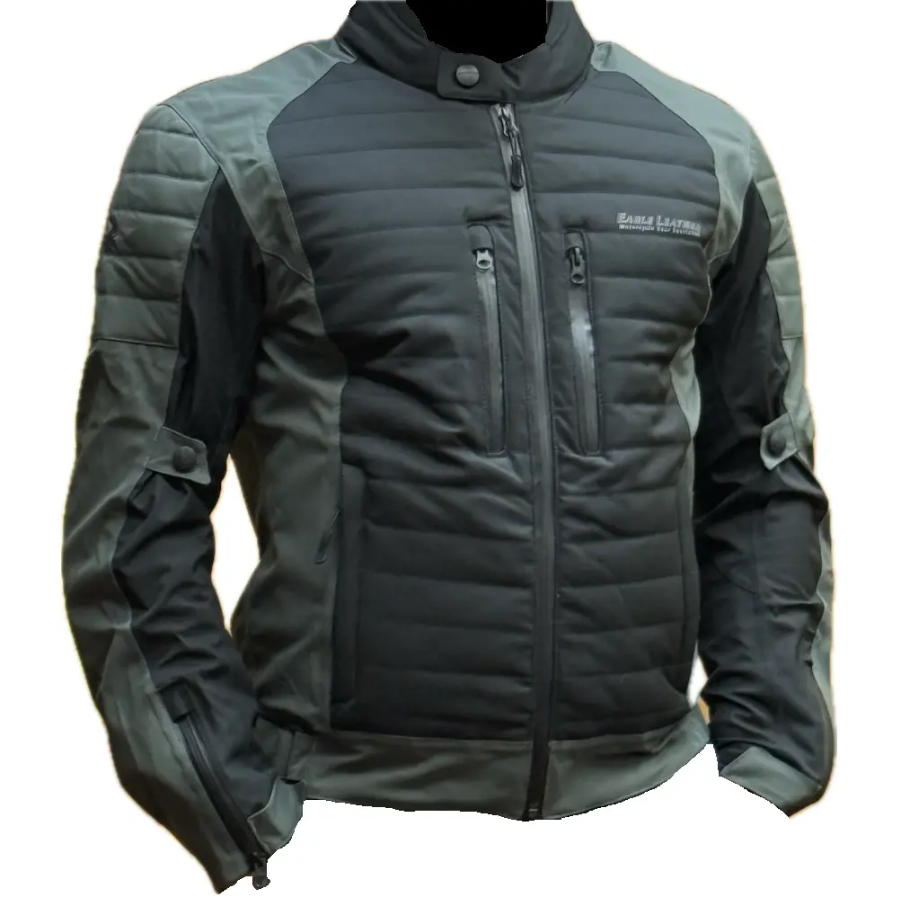 Men’S Night Hawk Jacket – Black / Green 1
