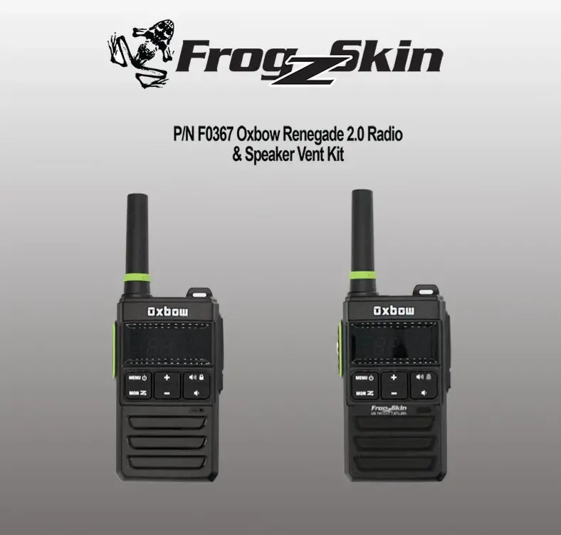 Frogzskin Mesh For Oxbow Renegade 2.0 Radio Vent Kit Snow Filter 1