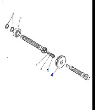 Sfrg-2596 Gear, Transmission 1