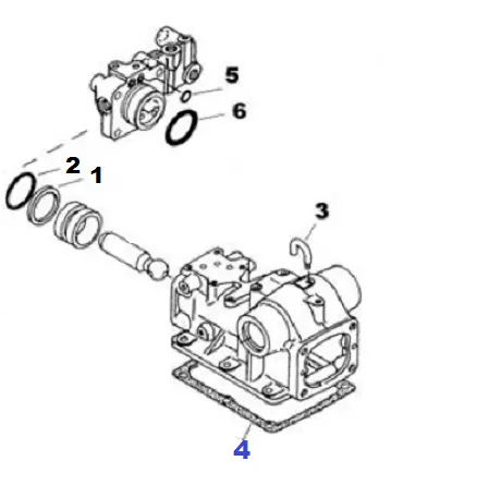 Sfhcg-4197 Hyd Cover Gasket 1