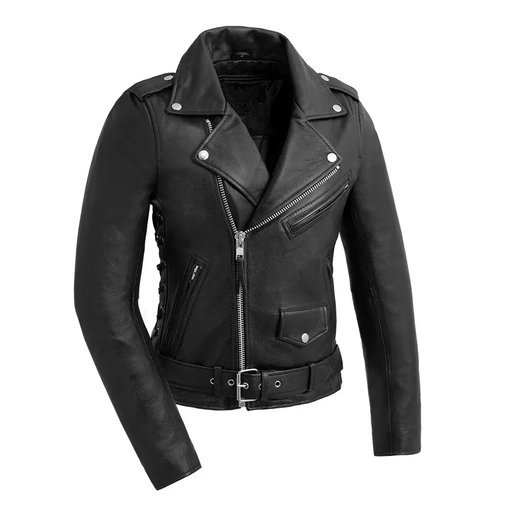 Ladies Popstar Jacket Black 1