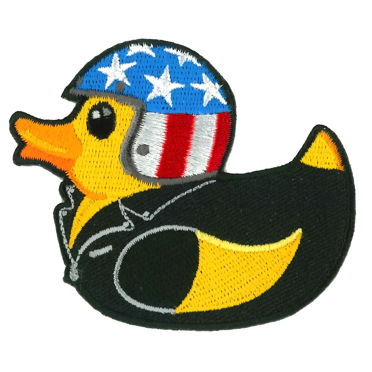 Biker Duck Patch 1