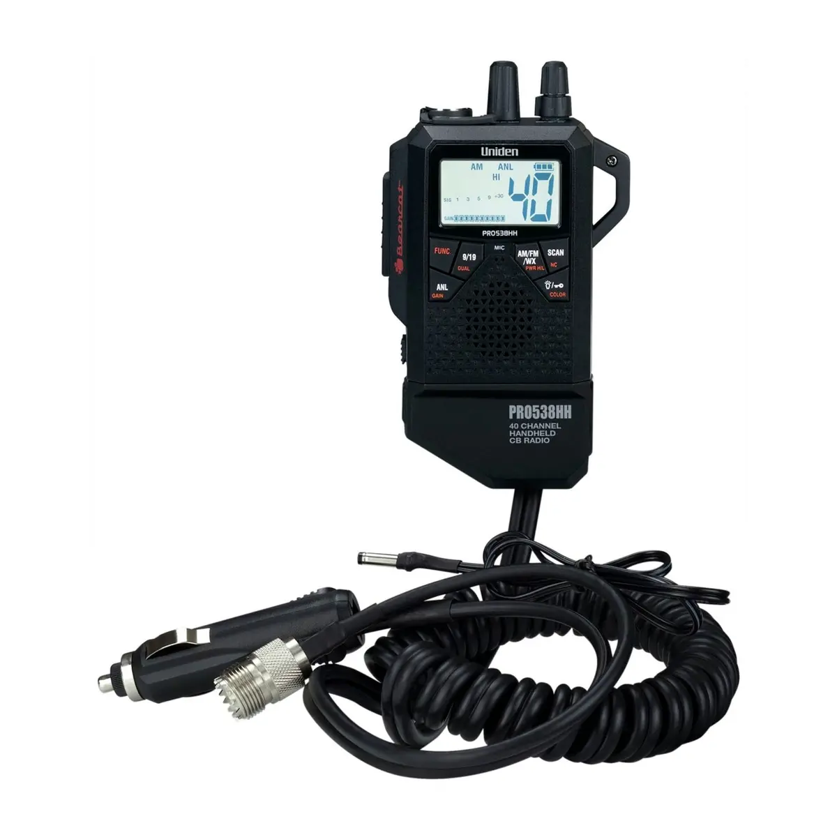 Uniden Pro 538 Am/Fm Handheld Cb Radio 1