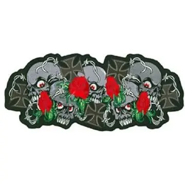 Skull & Roses Patch 1