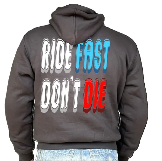 Ride Fast Dont Die Kevlar Hoodie 1