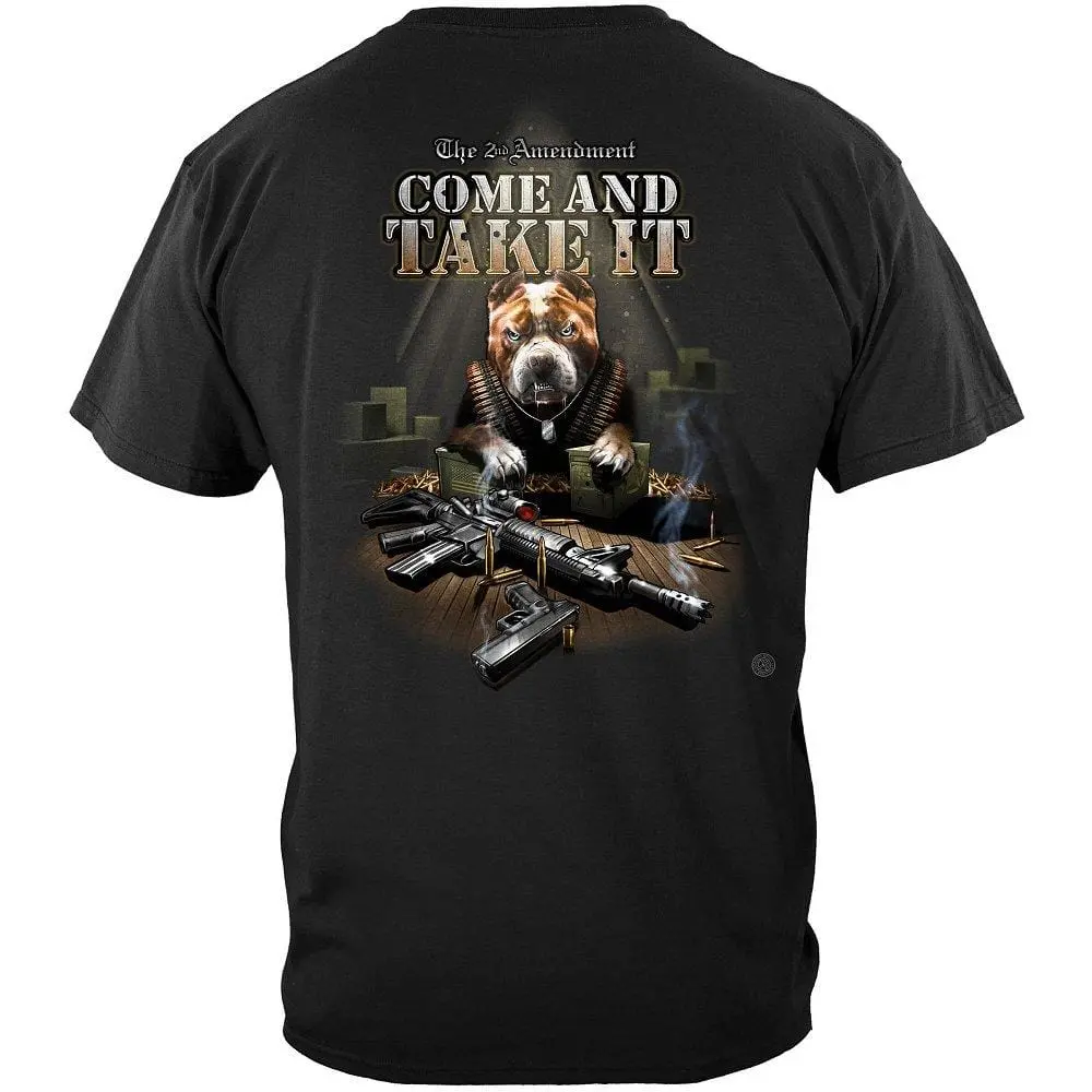 Come Take It Pit Bull Shirt 1