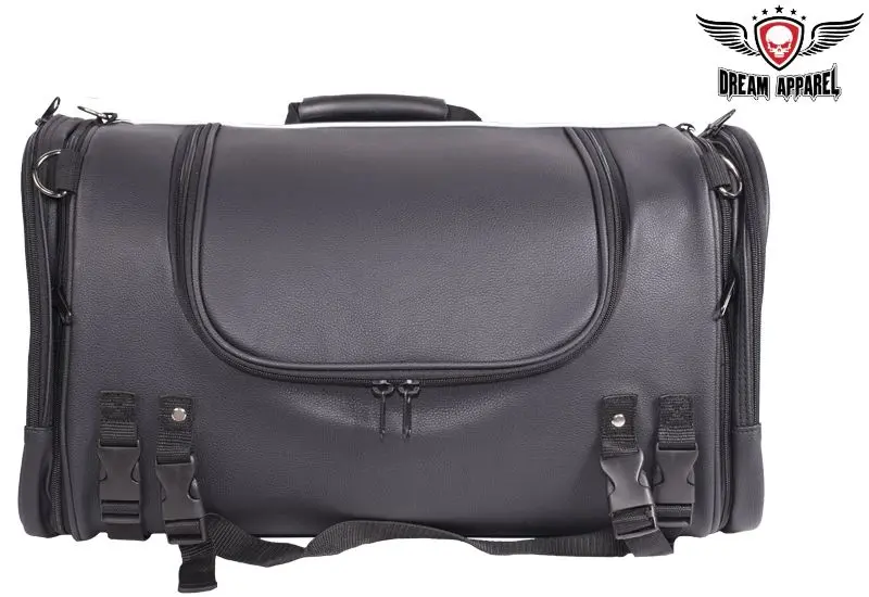 Pvc Large Sissybar Trunk Bag Plain 1