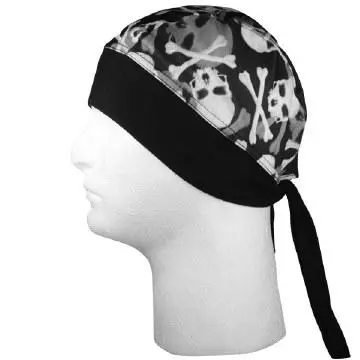 Stretch Z-Rag Skull Crossbone 1