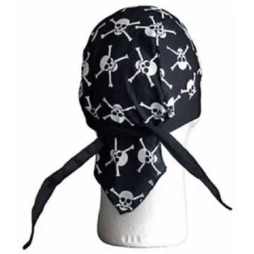 Classic Skull Cap - Skull & Cross Bones (Glow In The Dark) 1