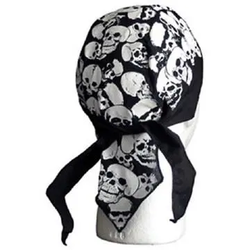 Classic Skull Cap - Small Classic Skulls White 1