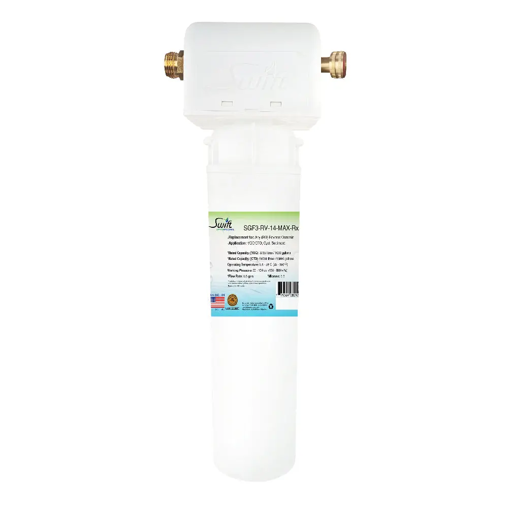 Swift Green Filters Sgf3-Rv17-Max-Rx– Multi-Stage Under Sink Water Filter System | High Capacity, Eco-Friendly, Direct Connect | Made In Usa 1