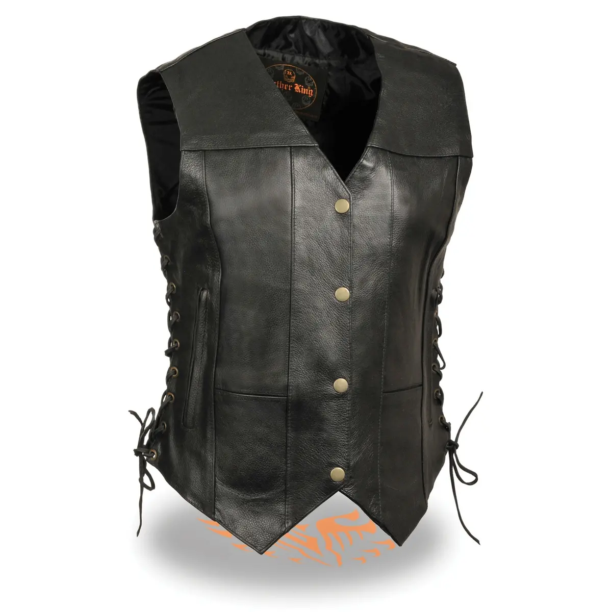 Ladies 6 Pocket Laced Vest 1
