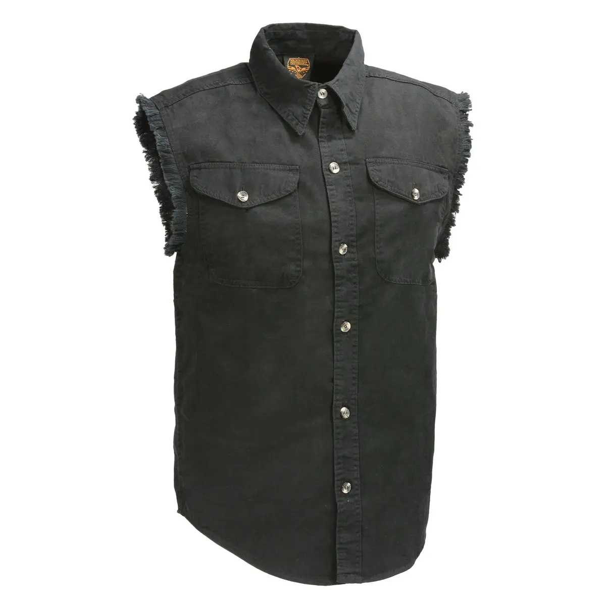 Men's Denim Sleeveless Shirt 1
