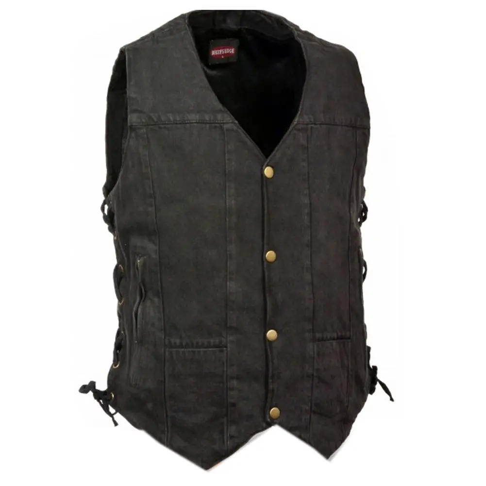 Men's 10 Pocket Denim Vest 1