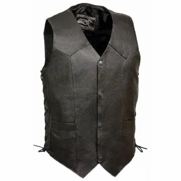 Men's Basic Side Laced Vest 1