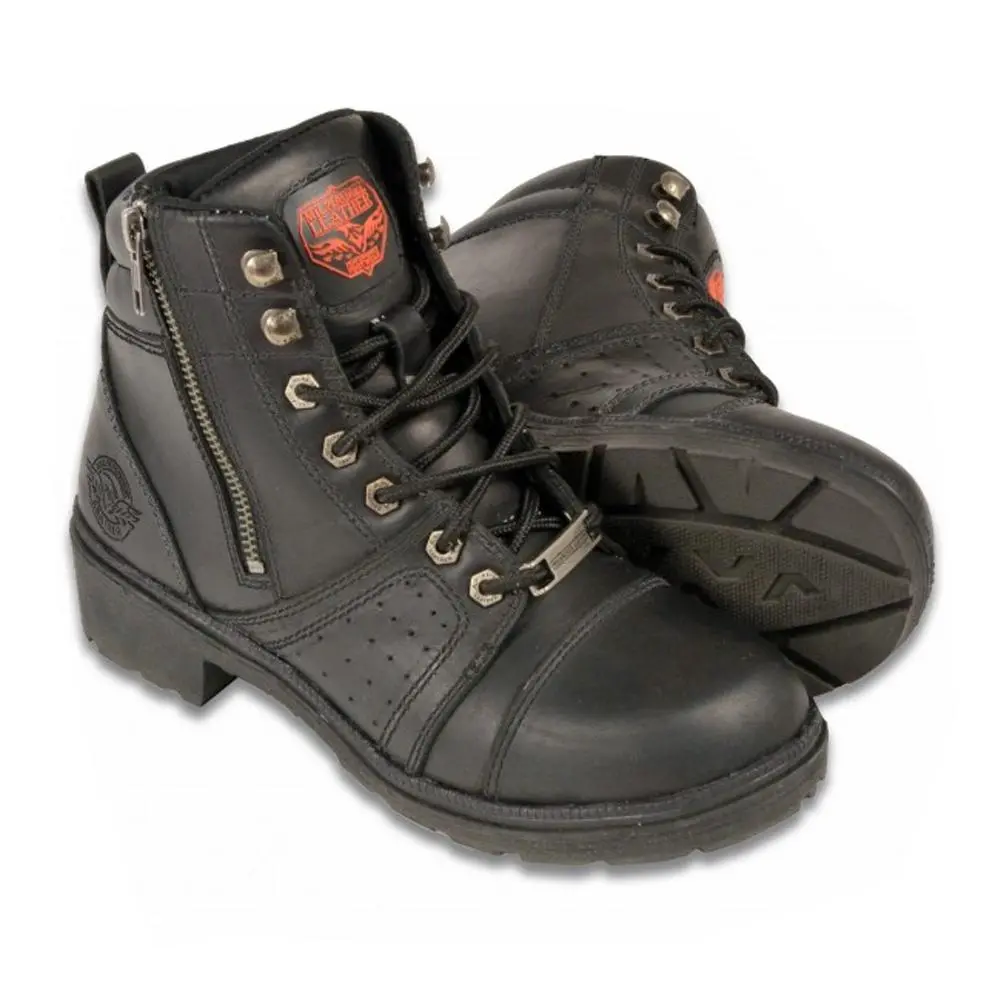 Ladies Lace To Toe Zip Boot 1