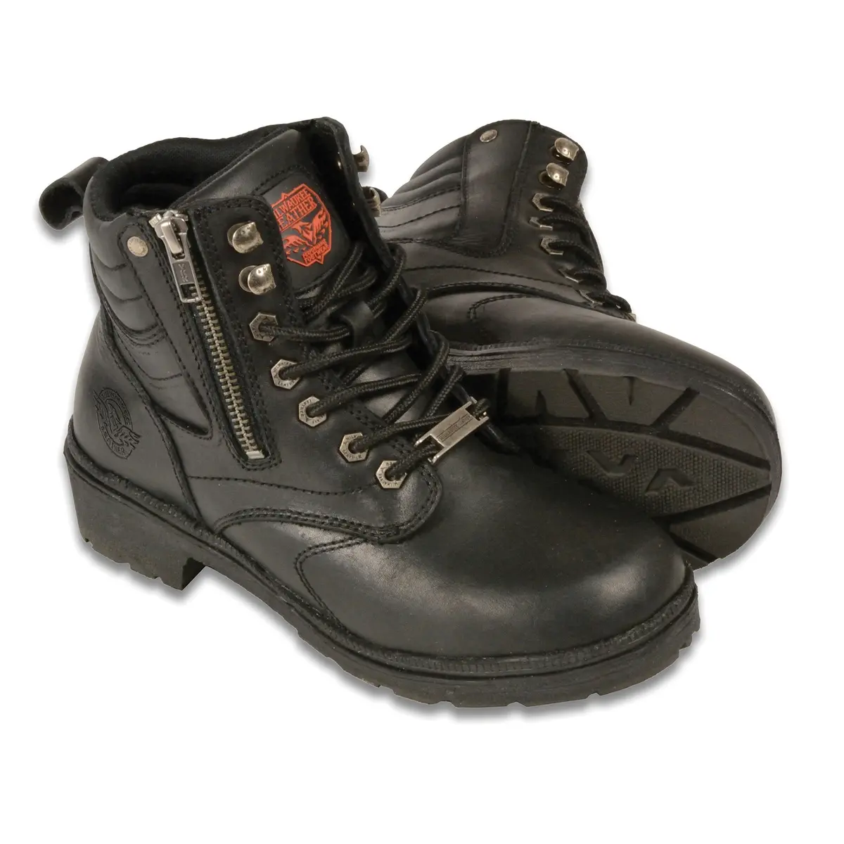 Ladies Side Zip Plain Toe Boot 1