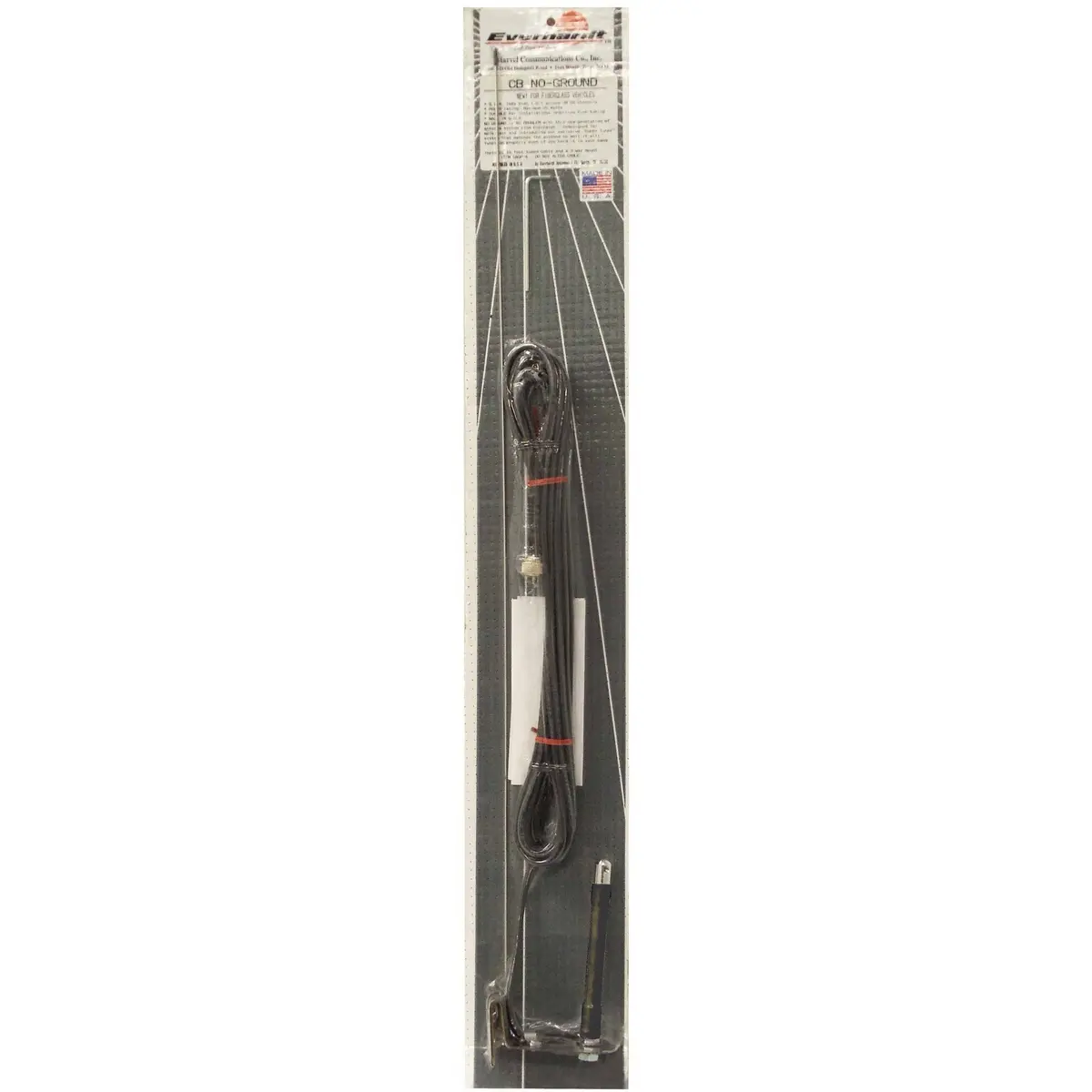 Everhardt 2' Ngp Clip-On Window Cb Antenna Kit 1